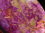 Polished  Purple Stichtite & Serpentine Standing Free Forms x 2 From Barberton, South Africa - Toprock Gemstones and Minerals 