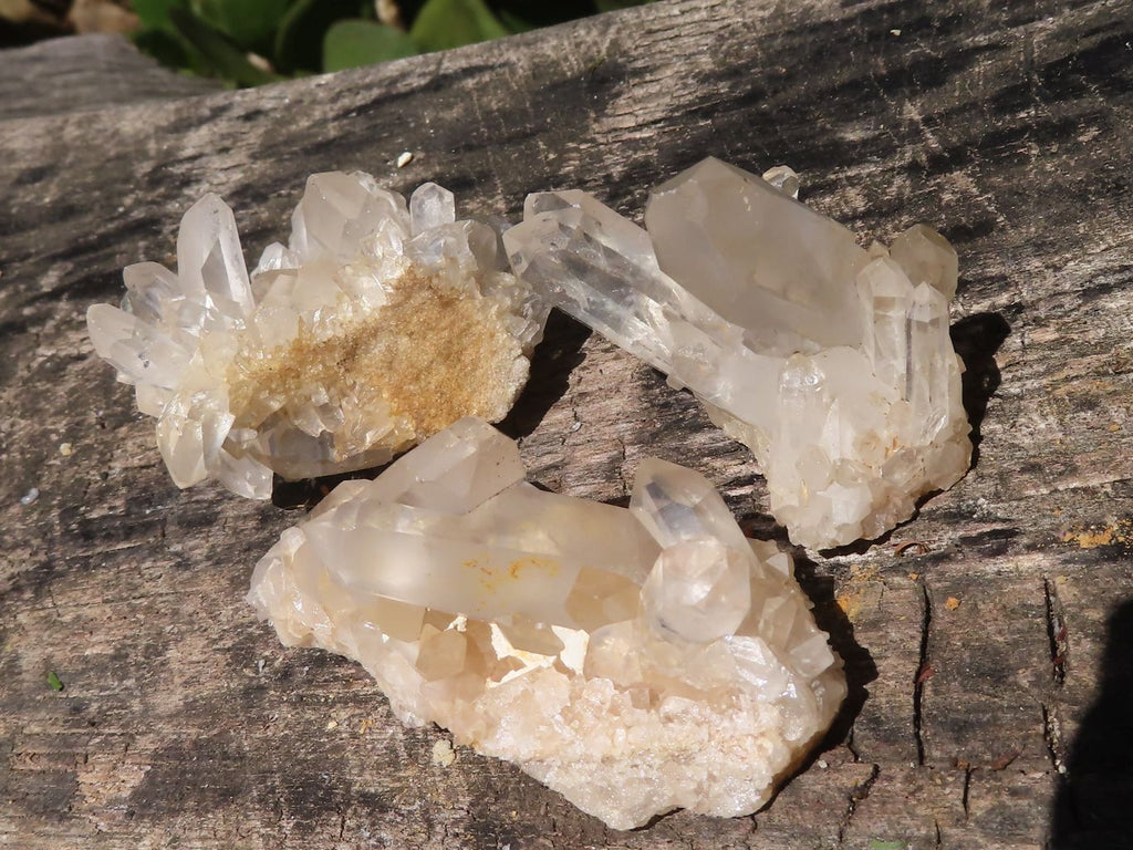 Natural Mixed Mini Quartz Clusters  x 35 From Madagascar - TopRock