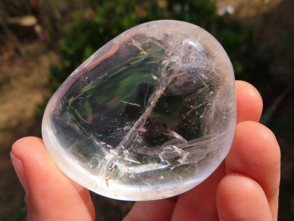 Polished Rock Quartz Crystal Gallets x 24 From Madagascar - TopRock