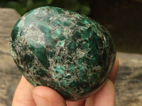 Polished Emerald In Matrix Standing Free Forms x 3 From Sandawana, Zimbabwe - TopRock