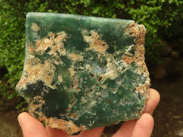 Polished Emerald Mtorolite / Chrome Chrysoprase Plates  x 4 From Zimbabwe - Toprock Gemstones and Minerals 