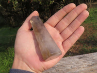 Polished Mixed Selection Of Smokey & Semi Optic Quartz Crystals  x 12 From Madagascar - TopRock