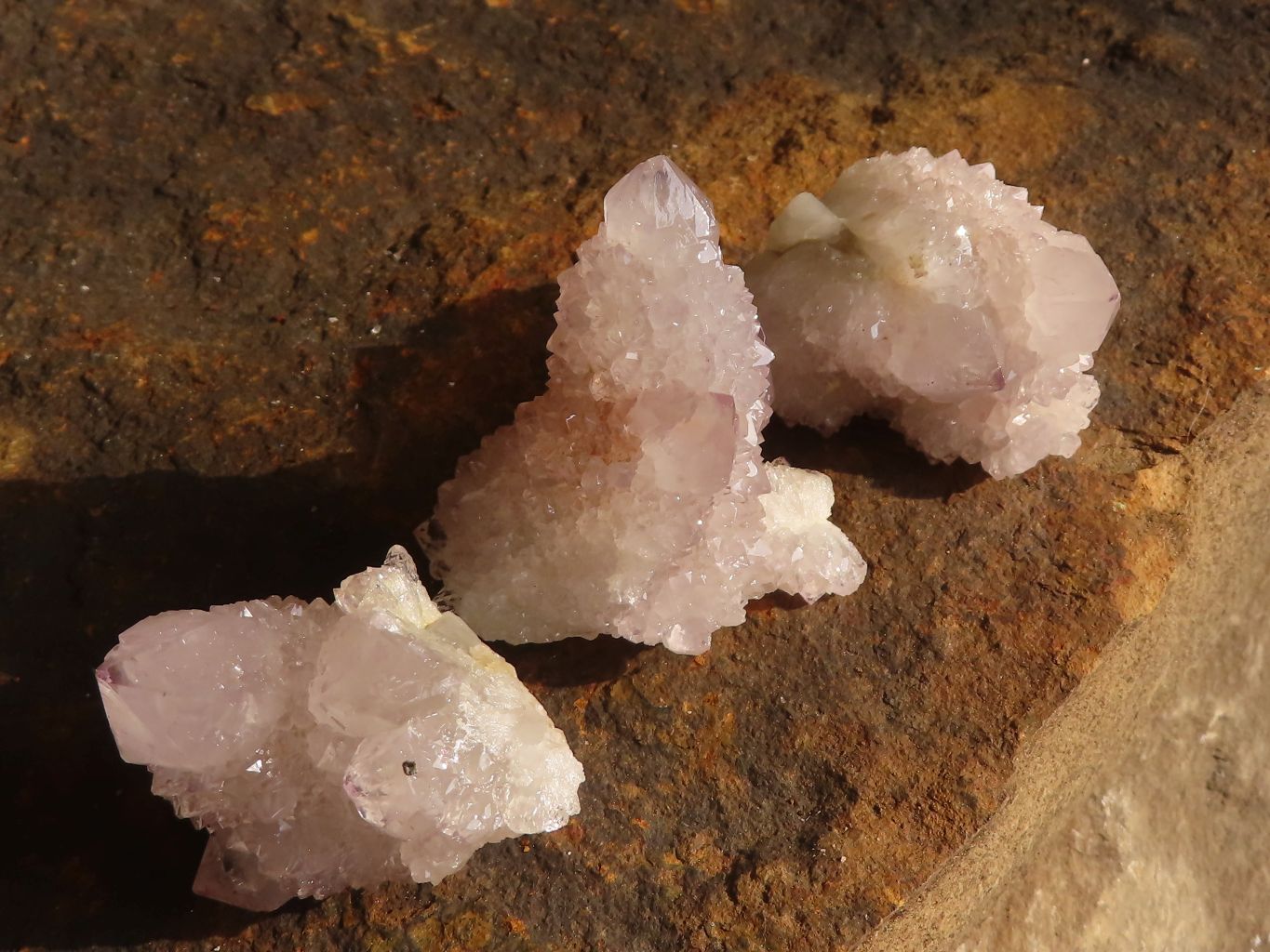 Natural Pale Lilac Spirit Quartz Crystals x 35 From Boekenhouthoek, South Africa - Toprock Gemstones and Minerals 