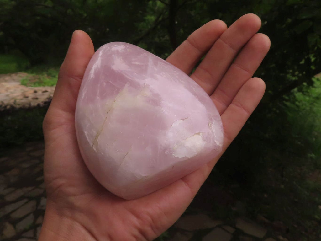 Polished Gemmy Pink Rose Quartz Standing Free Forms  x 4 From Ambatondrazaka, Madagascar - TopRock