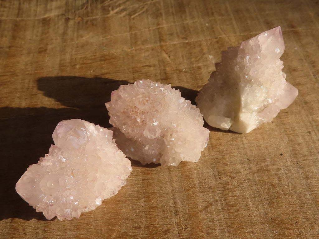Natural Pale Lilac Spirit Quartz Crystals x 35 From Boekenhouthoek, South Africa - Toprock Gemstones and Minerals 