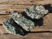 Natural Rare Emerald Mica In Matrix Cobbed Specimens x 12 From Mutoko, Zimbabwe - Toprock Gemstones and Minerals 