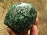 Polished Emerald In Matrix Standing Free Forms x 3 From Sandawana, Zimbabwe - TopRock
