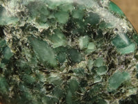 Polished Emerald In Matrix Standing Free Forms x 3 From Sandawana, Zimbabwe - TopRock