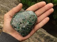 Polished Emerald In Matrix Standing Free Forms x 3 From Sandawana, Zimbabwe - TopRock