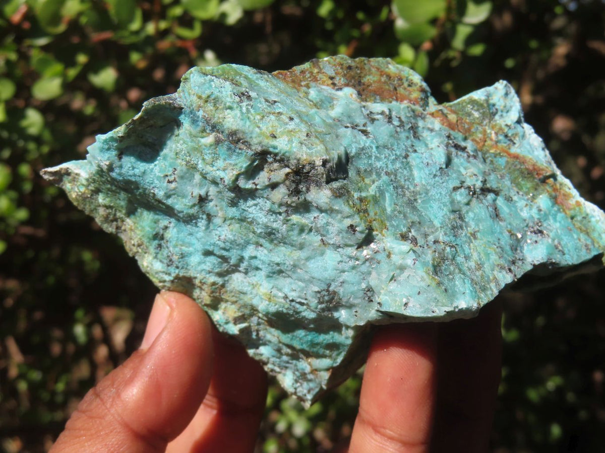 Natural Rough Chrysocolla Specimens  x 12 From Southern Africa - Toprock Gemstones and Minerals 