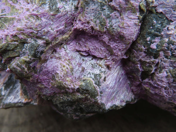 Natural Nice Large Cobbed Selected Stichtite Colourful Solid Piece x 1 From Barberton, South Africa - TopRock