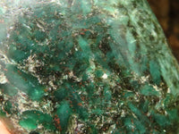 Polished Emerald In Matrix Standing Free Forms x 3 From Sandawana, Zimbabwe - TopRock