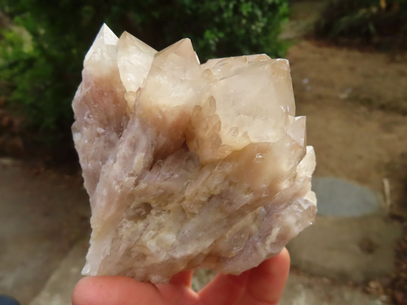 Natural Cascading Smokey Quartz Clusters x 3 From Luena, Congo - Toprock Gemstones and Minerals 