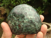 Polished Emerald In Matrix Standing Free Forms x 3 From Sandawana, Zimbabwe - TopRock
