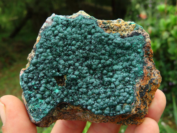 Natural Malachite Crystalline Specimens x 6 From Tenke Fungurume, Congo - TopRock