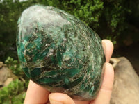 Polished Emerald In Matrix Standing Free Forms x 3 From Sandawana, Zimbabwe - TopRock