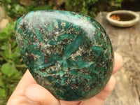 Polished Emerald In Matrix Standing Free Forms x 3 From Sandawana, Zimbabwe - TopRock
