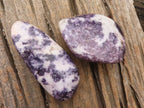 Polished  Purple Lepidolite Free Forms  x 4 From Zimbabwe - Toprock Gemstones and Minerals 