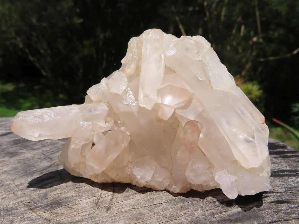 Natural Lovely Medium Sized Mostly Intact Quartz Clusters x 5 From Madagascar - TopRock