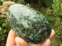 Polished Emerald In Matrix Standing Free Forms x 3 From Sandawana, Zimbabwe - TopRock