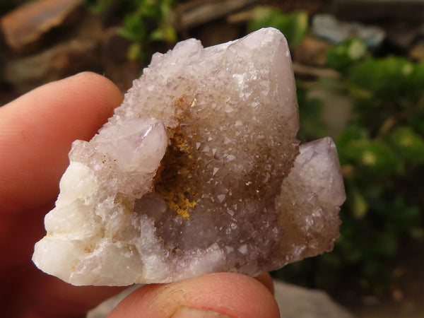 Natural Small Spirit Quartz Clusters  x 35 From Boekenhouthoek, South Africa