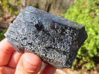 Natural Schorl Black Tourmaline Specimens x 6 From Erongo, Namibia - Toprock Gemstones and Minerals 