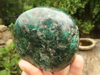 Polished Emerald In Matrix Standing Free Forms x 3 From Sandawana, Zimbabwe - TopRock
