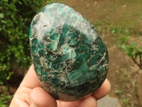 Polished Emerald In Matrix Standing Free Forms x 3 From Sandawana, Zimbabwe - TopRock