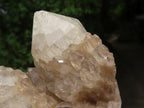 Natural White Phantom Smokey Quartz Clusters  x 6 From Luena, Congo - TopRock