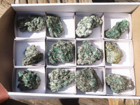 Natural Rare Emerald Mica In Matrix Cobbed Specimens x 12 From Mutoko, Zimbabwe - Toprock Gemstones and Minerals 
