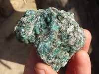 Natural Rare Emerald Mica In Matrix Cobbed Specimens x 12 From Mutoko, Zimbabwe - Toprock Gemstones and Minerals 