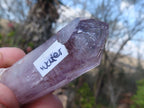 Natural Long Window Amethyst Quartz Crystals  x 12 From Chiredzi, Zimbabwe - Toprock Gemstones and Minerals 
