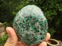 Polished Emerald In Matrix Standing Free Forms x 3 From Sandawana, Zimbabwe - TopRock