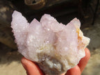 Natural Pale Lilac Spirit Quartz Clusters x 6 From Barberton, South Africa - Toprock Gemstones and Minerals 
