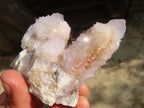 Natural Pale Lilac Spirit Quartz Clusters x 6 From Barberton, South Africa - Toprock Gemstones and Minerals 