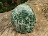 Polished Emerald In Matrix Standing Free Forms x 3 From Sandawana, Zimbabwe - TopRock