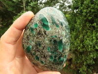 Polished Emerald In Matrix Standing Free Forms x 3 From Sandawana, Zimbabwe - TopRock