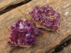 Natural Small Dark "Amethystos" Amethyst Clusters  x 35 From Kwaggafontein, South Africa - Toprock Gemstones and Minerals 