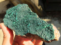 Natural Micro Botryoidal Crystalline Malachite Specimens  x 2 From Congo - Toprock Gemstones and Minerals 