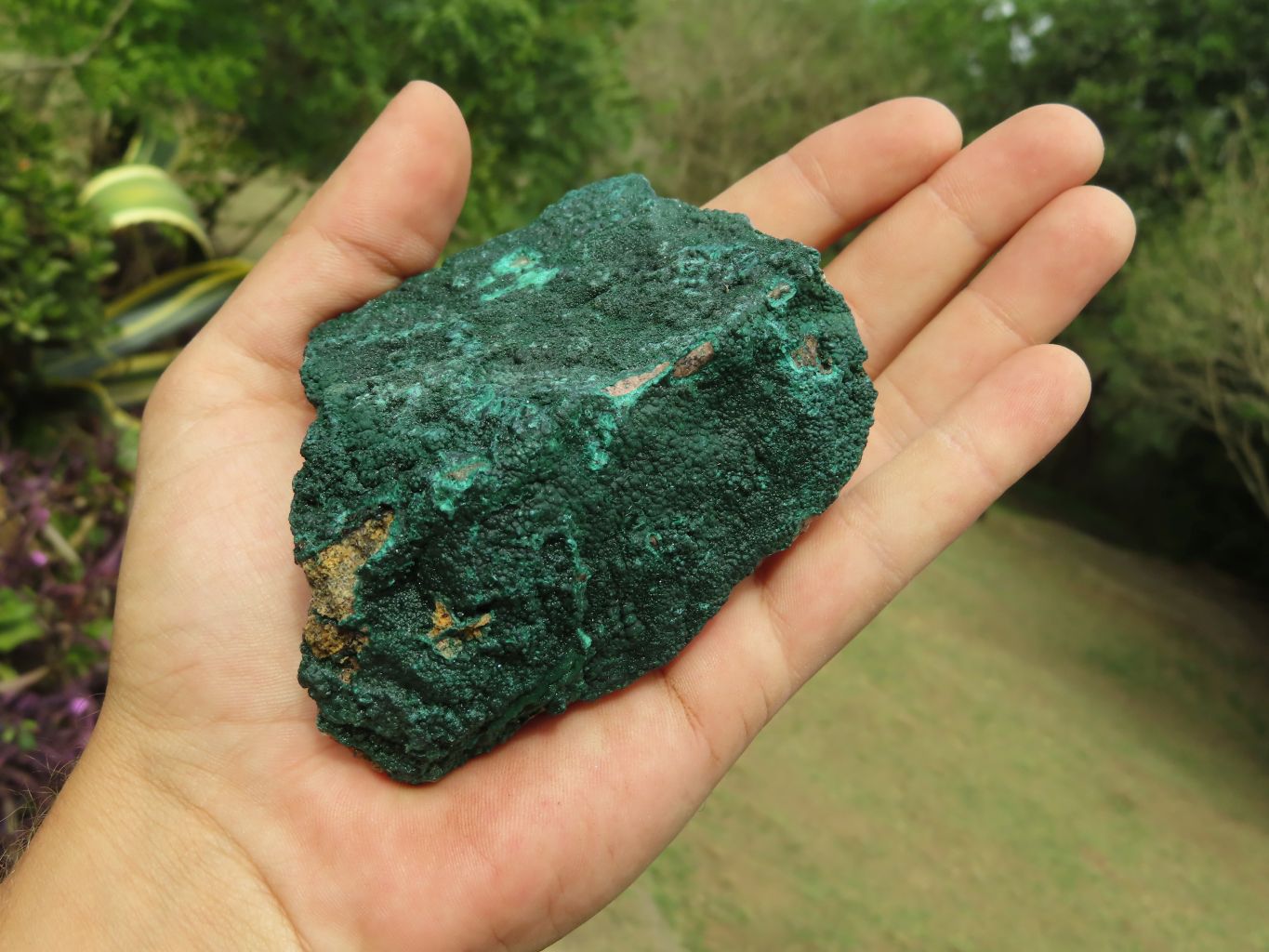 Natural Crystalline Malachite Specimens x 6 From Tenke Fungurume, Congo - TopRock