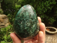 Polished Emerald In Matrix Standing Free Forms x 3 From Sandawana, Zimbabwe - TopRock