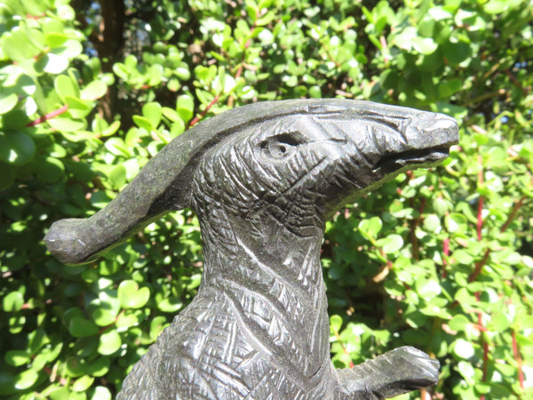 Polished Large Dinosaur Carving x 1 From Zimbabwe - TopRock