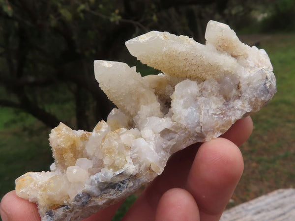 Natural Mixed Selection Of Spirit Quartz Clusters  x 7 From Boekenhouthoek, South Africa - TopRock
