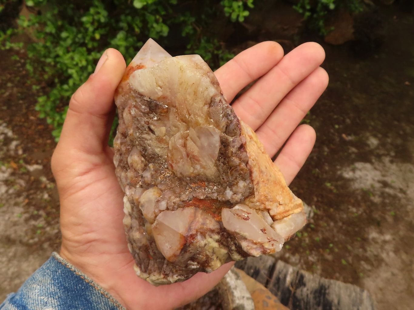 Polished Unusual Pair Of Quartz Crystal Specimens  x 2 From Madagascar - Toprock Gemstones and Minerals 