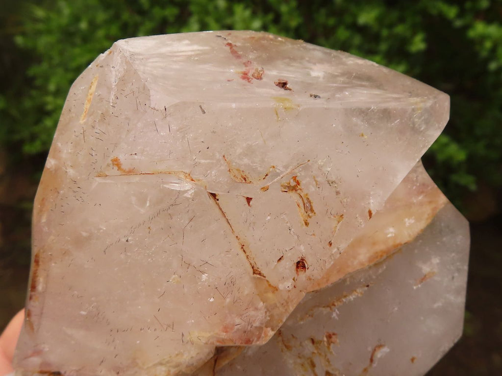 Polished Unusual Pair Of Quartz Crystal Specimens  x 2 From Madagascar - Toprock Gemstones and Minerals 
