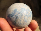 Polished Blue Spotted Spinel Quartz Spheres x 12 From Madagascar - Toprock Gemstones and Minerals 