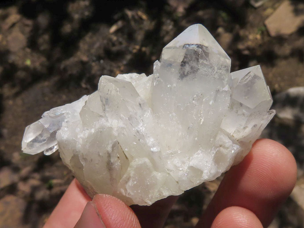 Natural Pineapple Quartz Crystals  x 24 From Antsirabe, Madagascar - TopRock