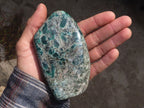 Polished Rare Emerald Mica In Matrix Standing Free Forms x 2 From Mutoko, Zimbabwe - Toprock Gemstones and Minerals 