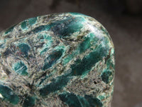 Polished Rare Emerald Mica In Matrix Standing Free Forms x 2 From Mutoko, Zimbabwe - Toprock Gemstones and Minerals 