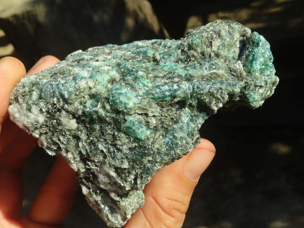 Natural Rare Emerald In Matrix Specimens  x 6 From Sandawana, Zimbabwe - Toprock Gemstones and Minerals 